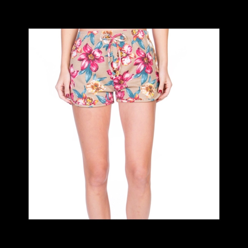 TAUPE French Terry Shorts - Picture 3 of 7